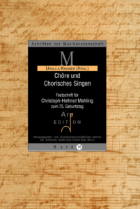 Kramer, Ursula (Hrsg): Chöre und Chorisches Singen