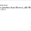 Graap, Lothar: Nun jauchzt dem Herren, alle Welt für Orgel