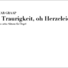 Graap, Lothar: O Traurigkeit, o Herzeleid für Orgel