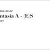 Graap, Lothar: Fantasia A- (E)s für Orgel