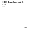 Rodenhausen, Hermann: 11 Choralvorspiele für Orgel