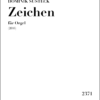 Susteck, Dominik: Zeichen (2016) für Orgel