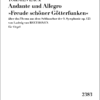 Laux, Torsten: Andante und Allegro »Freude schöner Götterfunken« über das Thema aus dem Schlusschor der 9. Symphonie op. 125 von Ludwig van BEETHOVEN für Orgel