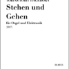 Hagedorn, Tobias Tobit: "Stehen und Gehen" für Orgel und Elektronik (2017)