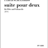 Ulrich Schultheiss: "suite pour deux" für Flöte und Violoncello (2014)