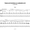 Schultheis, Michael: Theme and Variations on Londonderry Air für Orgel (2019) – Bild 2