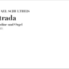 Schultheis, Michael: Intrada (2016/2021) für Violine und Orgel