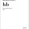 Petersen, Birger: »hb« (2022) für Violoncello und Orgel