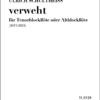 Ulrich Schultheiss: "verweht" für Tenorblockflöte oder Altblockflöte (2013/2023)