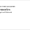 Hagedorn, Tobias Tobit: »Memories« für Orgel und Elektronik