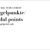 Schultheis, Michael: Orgelpunkte (2020) für Orgelpedal solo
