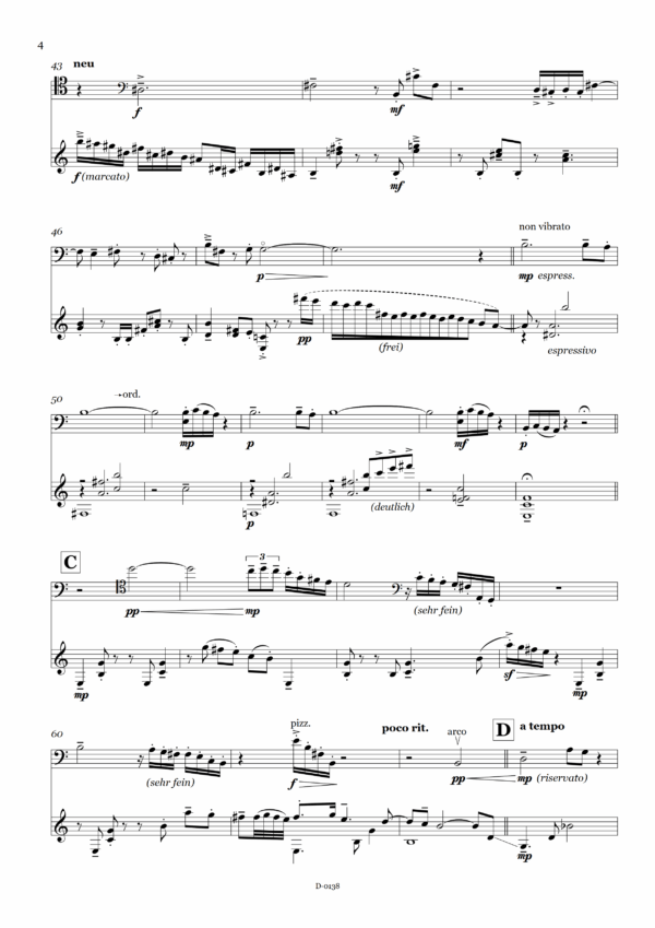 Ulrich Schultheiss: "tango sulle corde" für Cello und Gitarre (2011) – Bild 4